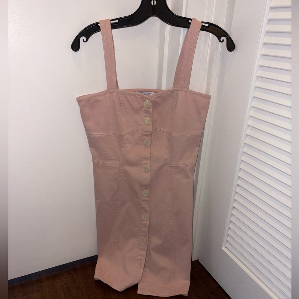 Intermix Pink button down Dress